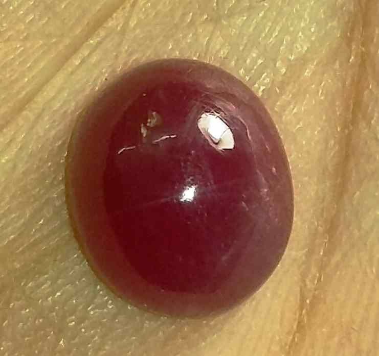 8.15 Carats Ruby Johnson Mines 11.76 X 9.95 X 6.42 mm