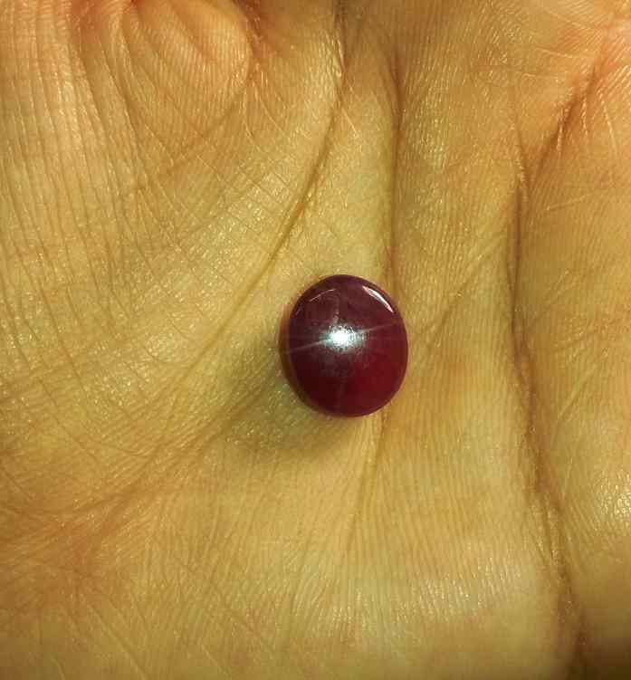 8.15 Carats Ruby Johnson Mines 11.76 X 9.95 X 6.42 mm