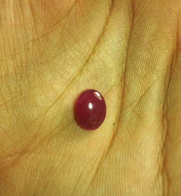 2.91 Carats Ruby Johnson Mines 9.28 X 6.90 X 4.44 mm