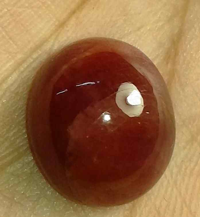 16.35 Carats Johnson Mines Ruby 14.90 X 12.75 X 8.21 mm