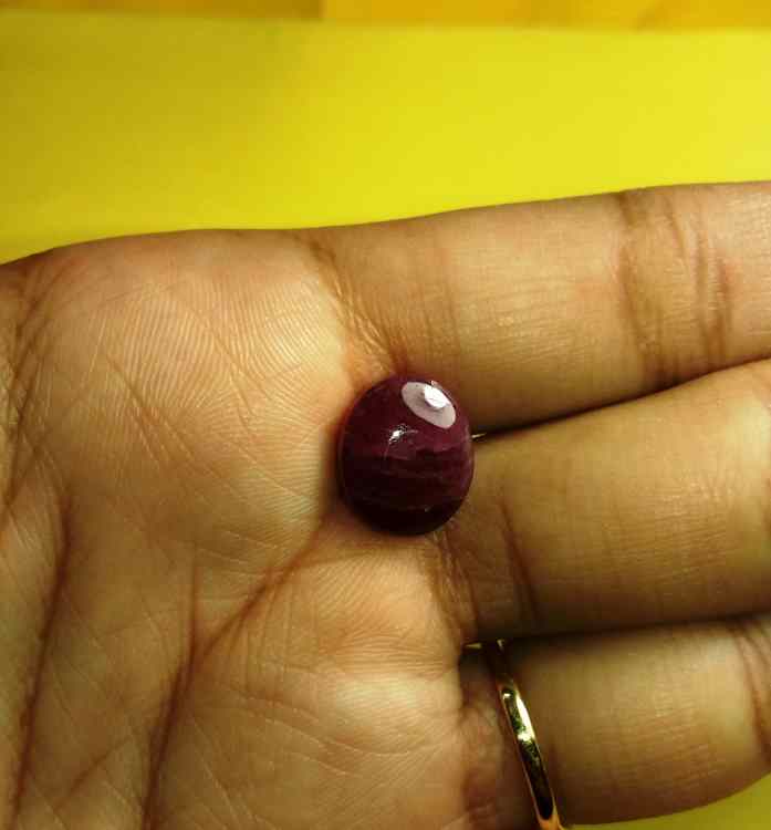 10.19 Carats Johnson Mines Ruby 12.23 X 10.23 X 7.67 mm
