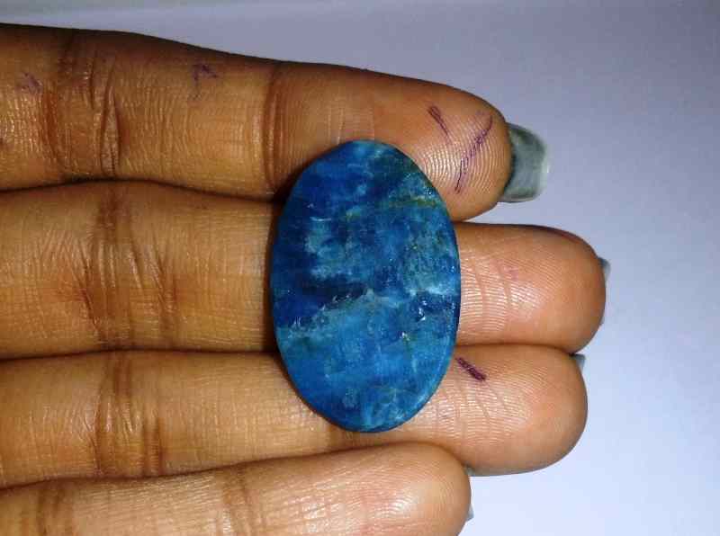 22.23 Carats Neon Apatite 26.01 X 17.15 X 5.47 mm