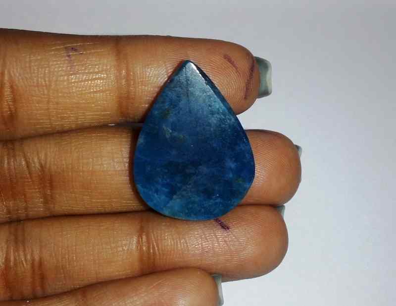 22.81 Carats Neon Apatite 24.85 X 18.545.52 mm