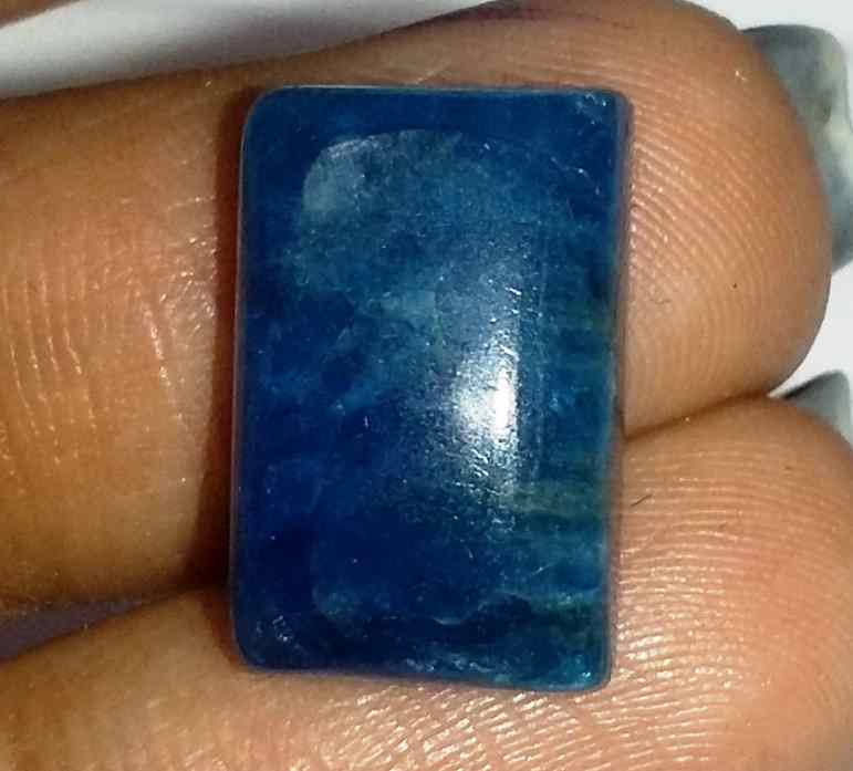 10.83 Carats Neon Apatite 15.52 X 10.10 X 5.51 mm