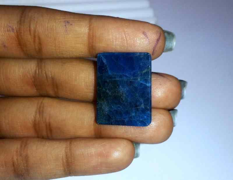 26.37 Carats Neon Apatite 22.50 X 17.12 X 5.61 mm