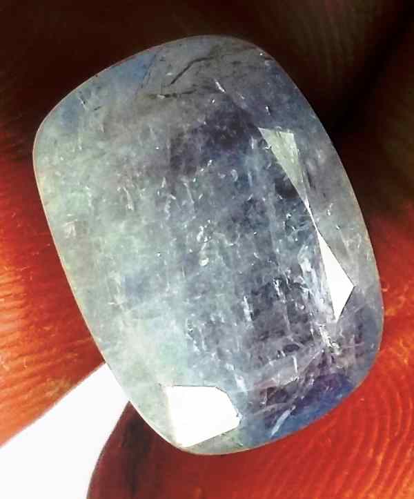 8.03 Carats Ceylon Blue Sapphire 14.99 x 10.99 x 4.56 mm