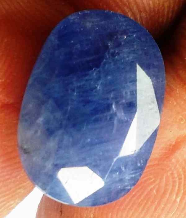 10.81 Carats Ceylon Blue Sapphire 15.73 x 10.99 x 7.90 mm