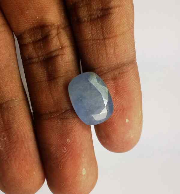10.1 Carats Ceylon Blue Sapphire 14.47 x 10.59 x 6.22 mm