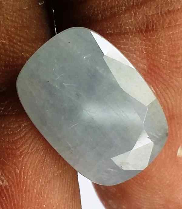 11 Carats Ceylon Blue Sapphire 14.75 x 10.37 x 7.04 mm