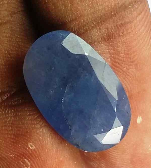 10.11 Carats Ceylon Blue Sapphire 17.68 x 11.16 x 5.17 mm