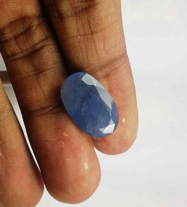 10.11 Carats Ceylon Blue Sapphire 17.68 x 11.16 x 5.17 mm