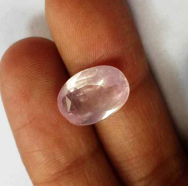 5.74 Carats Pink Sapphire 12.75 x 8.96 x 5.32 mm