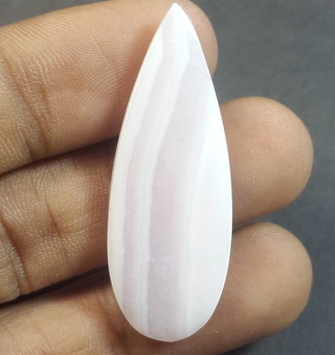 23.72 Carats Pink Aragonite 41.07 x 15.21 x 4.40 mm