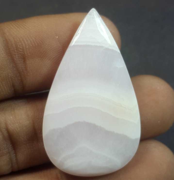 29.25 Carats Pink Aragonite 36.44 x 21.49 x 4.66 mm
