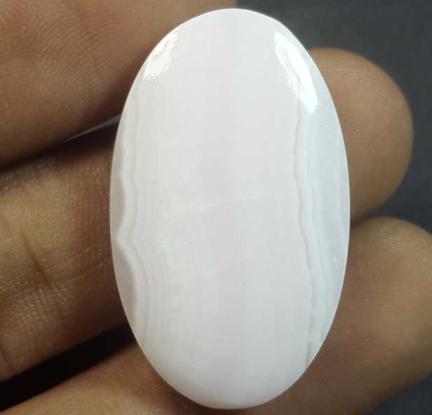 31.87 Carats Pink Aragonite 31.64 x 19.18 x 5.53 mm