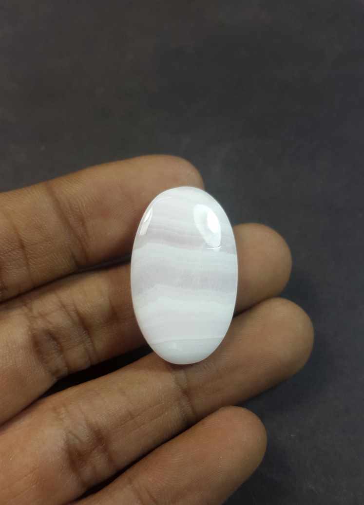 25.41 Carats Pink Aragonite 30.15 x 18.30 x 4.70 mm