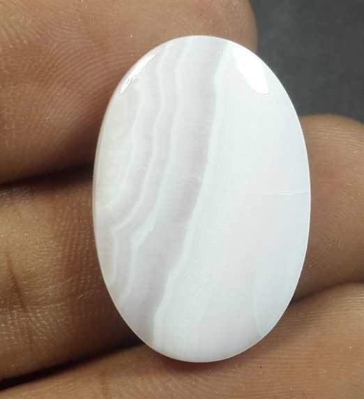 19.09 Carats Pink Aragonite 25.46 x 17.16 x 4.42 mm