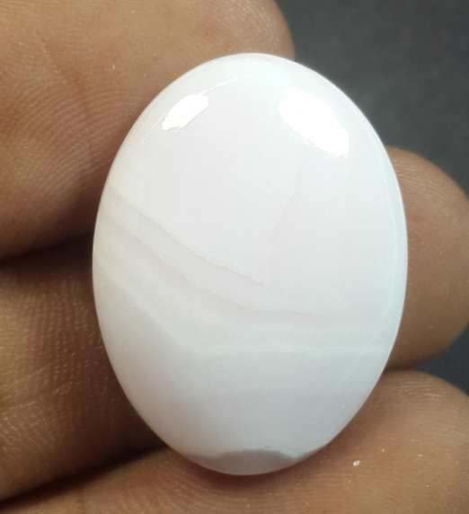 24.14 Carats Pink Aragonite 25.89 x 19.34 x 5.68 mm