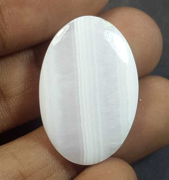 18.92 Carats Pink Aragonite 27.85 x 18.84 x 3.88 mm