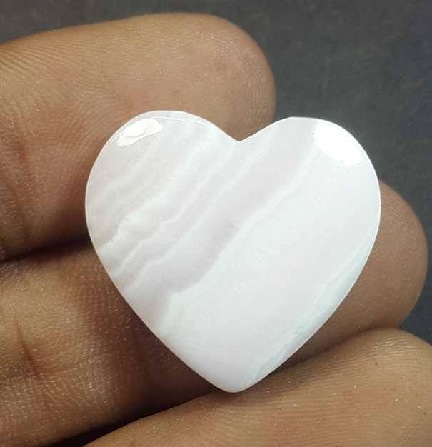 22.93 Carats Pink Aragonite 21.82 x 22.94 x 5.24 mm