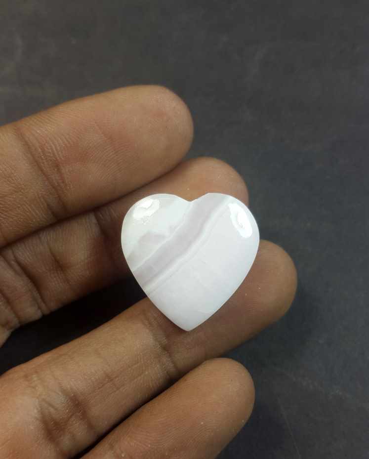 20.91 Carats Pink Aragonite 21.61 x 21.77 x 5.31 mm