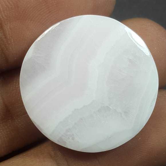 20.02 Carats Pink Aragonite 20.50 x 20.50 x 3.99 mm
