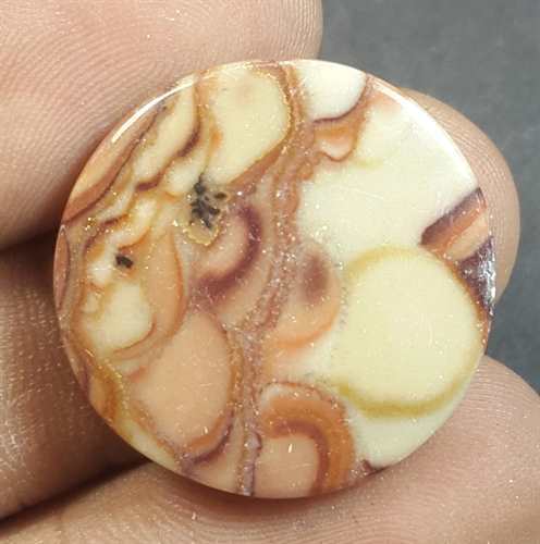 16.63 Carats Wave Dolomite 22.68 x 22.68 x 3.84 mm