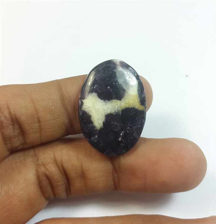 19.03 Carats Lepidolite 26.53 x 18.73 x 4.40 mm