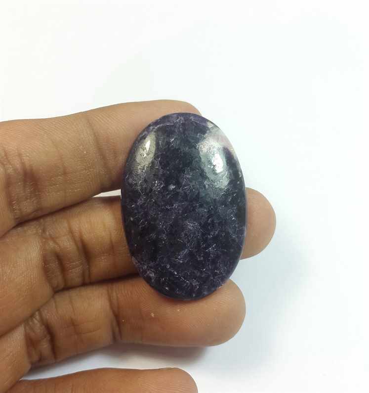 31.20 Carats Lepidolite 36.60 x 24.74 x 4.37 mm