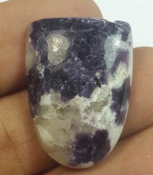 23.91 Carats Lepidolite 26.85 x 19.15 x 5.57 mm