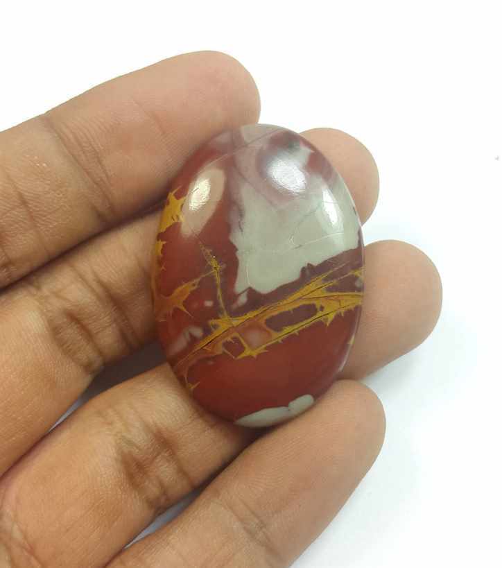 47.33 Carats Noreena Jasper 38.53 x 26.81 x 5.73 mm