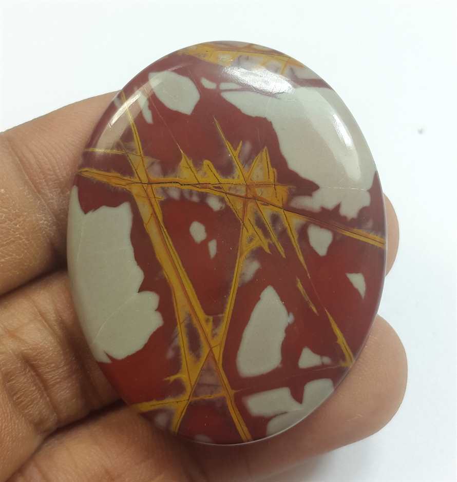 62.90 Carats Noreena Jasper 43.62 x 34.78 x 4.82 mm