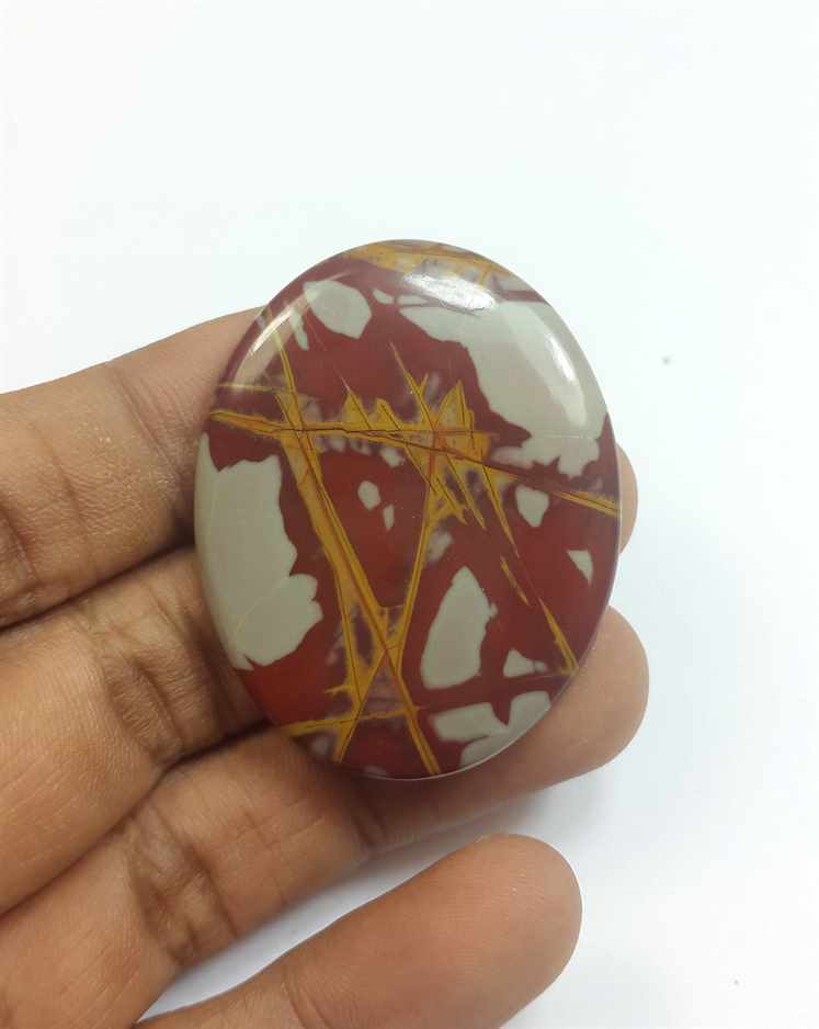 62.90 Carats Noreena Jasper 43.62 x 34.78 x 4.82 mm