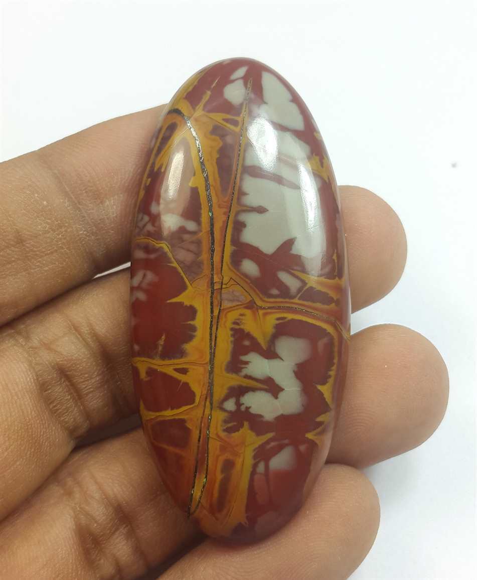 82.41 Carats Noreena Jasper 55.97 x 24.97 x 7.07 mm