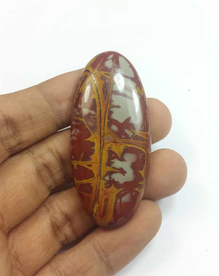82.41 Carats Noreena Jasper 55.97 x 24.97 x 7.07 mm