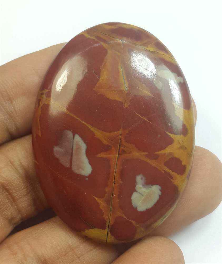69.96 Carats Noreena Jasper 46.71 x 33.75 x 5.84 mm