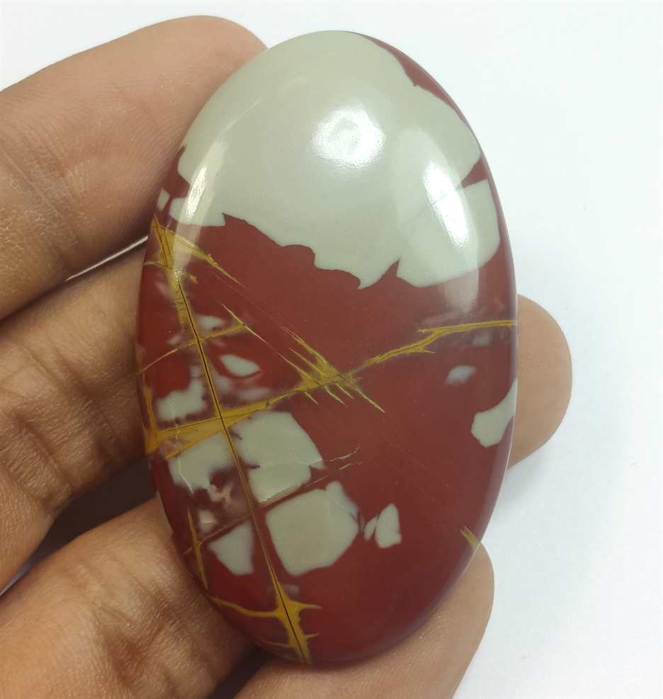 86.62 Carats Noreena Jasper 53.37 x 31.88 x 6.17 mm