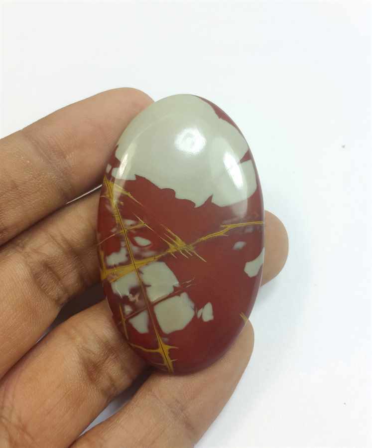 86.62 Carats Noreena Jasper 53.37 x 31.88 x 6.17 mm