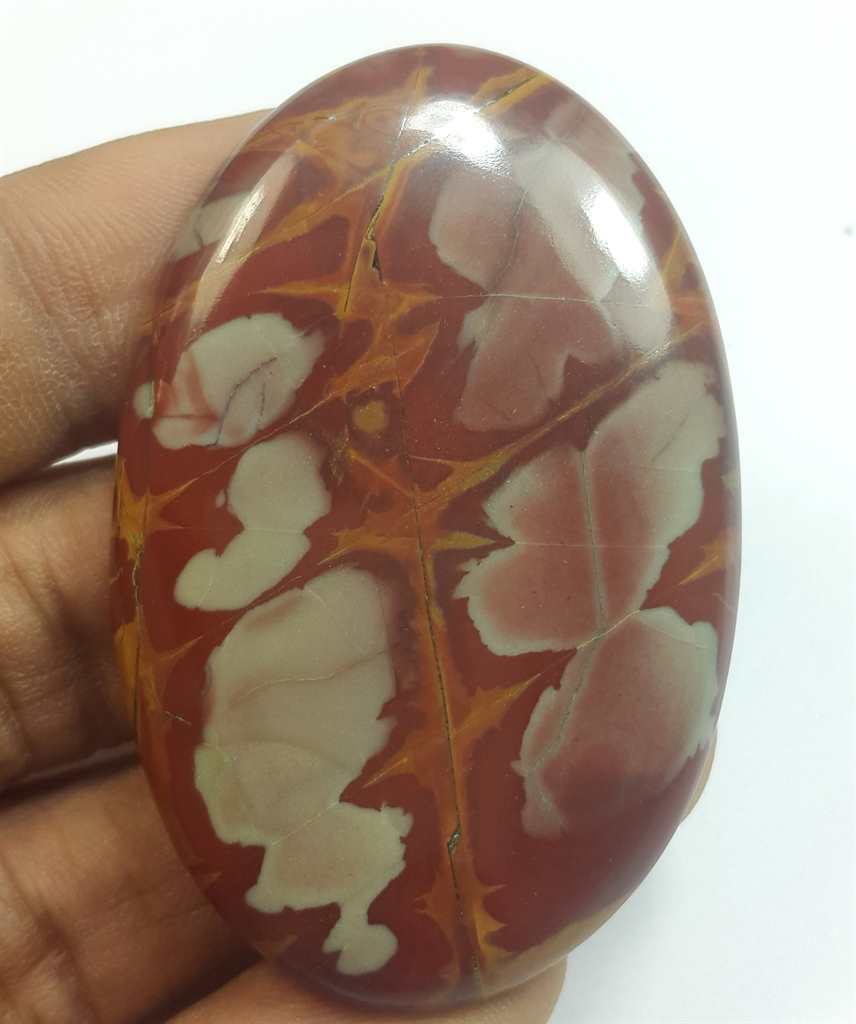 98.68 Carats Noreena Jasper 54.72 x 35.59 x 6.11 mm