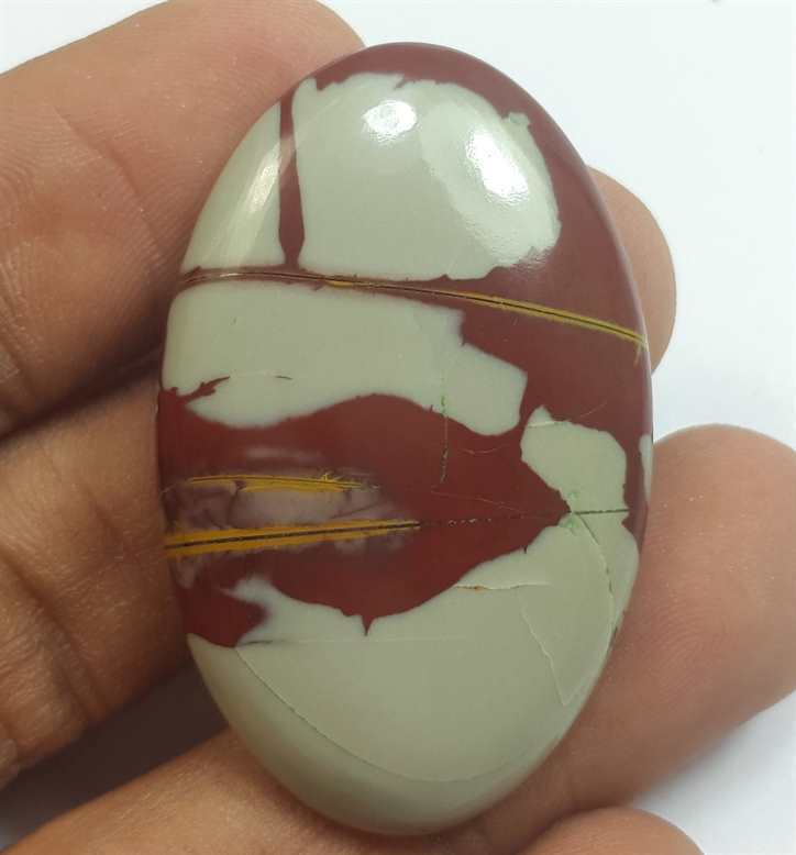 49.21 Carats Noreena Jasper 40.31 x 25.48 x 5.85 mm