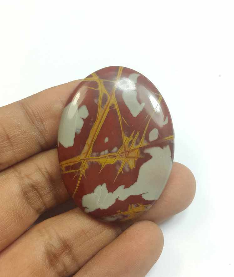 64.24 Carats Noreena Jasper 45.34 x 33.63 x 5.07 mm