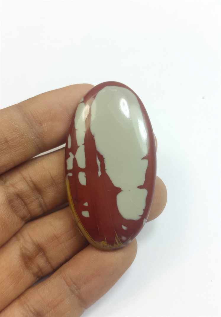 62.93 Carats Noreena Jasper 49.55 x 27.11 x 5.63 mm