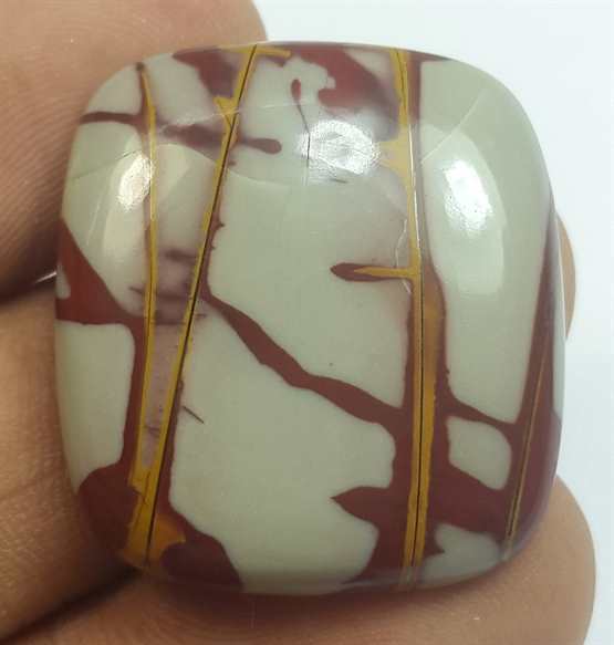 36.34 Carats Norina Jasper 27.26 x 24.70 x 6.01 mm