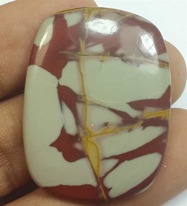 36.97 Carats Norina Jasper 36.00 x 27.35 x 4.18 mm