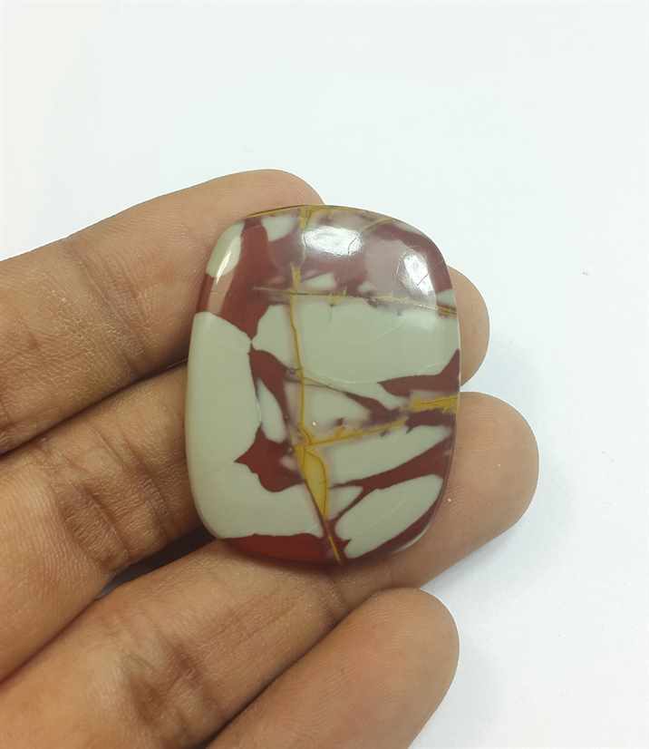36.97 Carats Norina Jasper 36.00 x 27.35 x 4.18 mm
