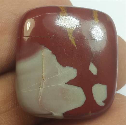 30.48 Carats Norina Jasper 24.01 x 21.67 x 5.86 mm