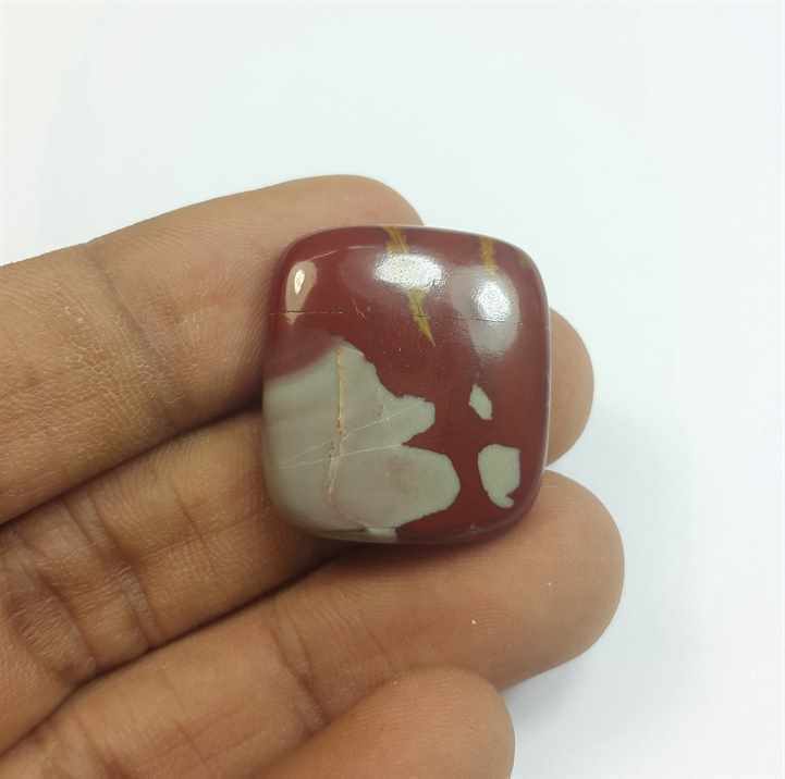 30.48 Carats Norina Jasper 24.01 x 21.67 x 5.86 mm