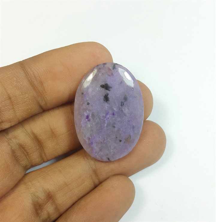 20.50 Carats Charolite 30.00 x 21.37 x 3.97 mm