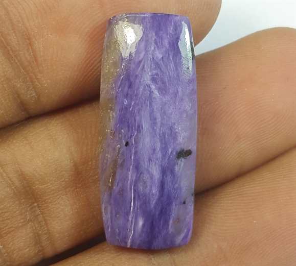 13.24 Carats Charolite 25.75 x 10.75 x 4.71 mm