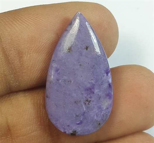 12.12 Carats Charolite 24.89 x 13.58 x 4.46 mm